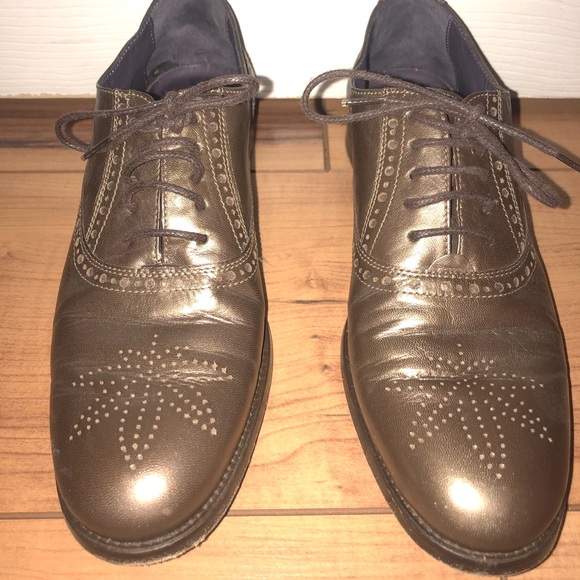 Copper Zadig and Voltaire tie up sneakers - Picture 1 of 3